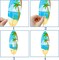 Surfing Surfboard Party Centerpiece Sticks 18pcs Surfboard Theme Birthday Party Decorations for Table Summer Surfing Party Table Toppers for Beach Pool Hawaii Luau Party Supplies